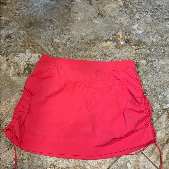 Columbia Pants - columbia pink side scrunch skort xlarge